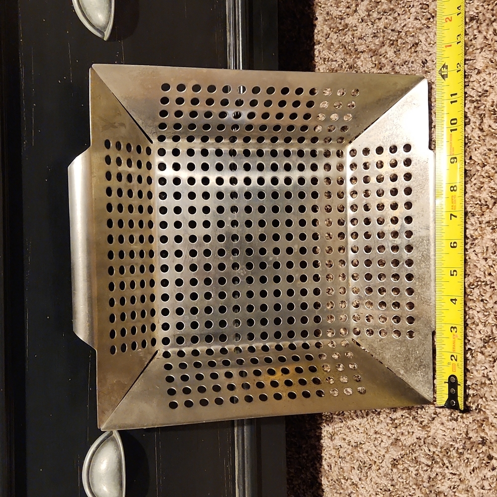 Stainless steel grill basket
